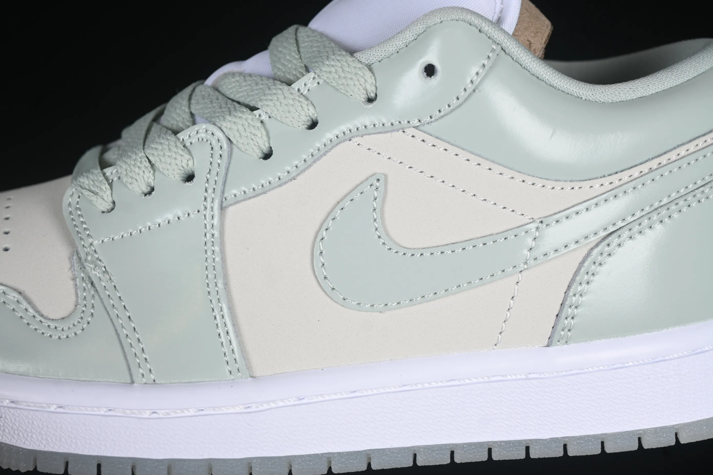 All categories Air Jordan Jordan series basketball shoes Air Jordan 1 Low Air Jordan 1 Low AJ1 Joe 1 amber green low-top cultural and casual sneakers HF4078-100